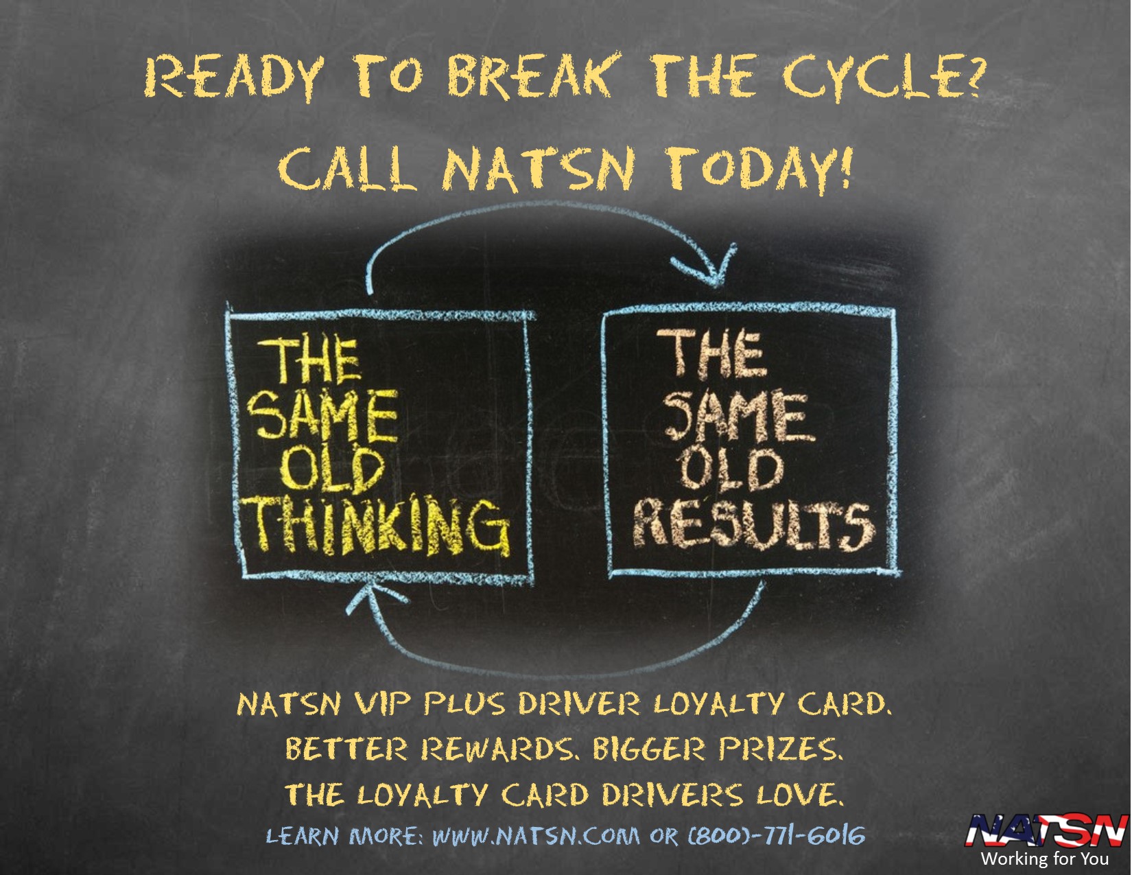 NATSN, vip plus, driver loyalty program, best driver loyalty program, independent truck stops